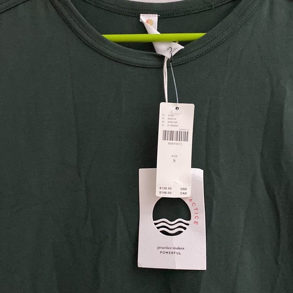 Daily Practice by Anthropologie Solid Set Mini Dress  green new SIZE S green - Picture 5 of 5